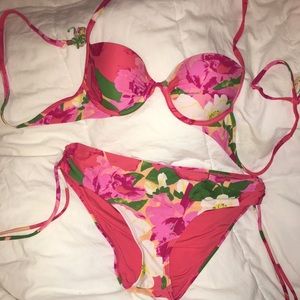 Floral Push-Up Bikini